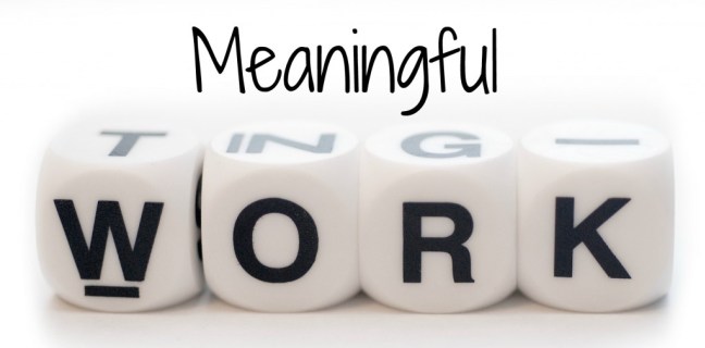 ClockIt, What does meaningful work look like to you?