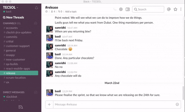 clockit slack final. Time clock for remote workers