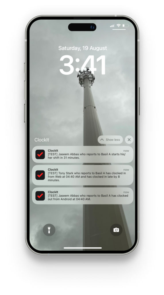 Time Clock Kiosk App for iPad - ClockIt