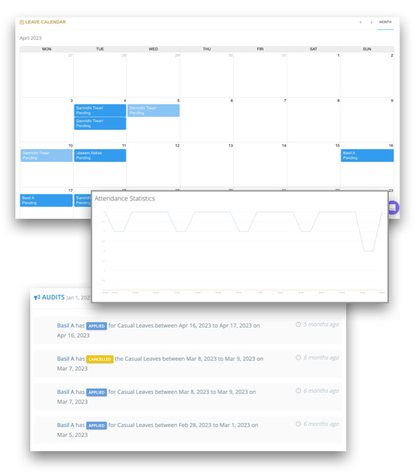 clockit pto tracking software calendars and pto dashboards